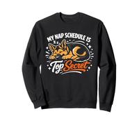Mon horaire de Sieste est Top Secret : Un drôle de Berger Allemand Sweatshirt