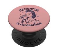 Mon Huile Essentielle préférée est Le chloroforme PopSockets PopGrip Adhésif
