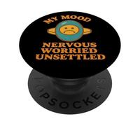 Mon Humeur : nerveuse, inquiète, instable PopSockets PopGrip Adhésif