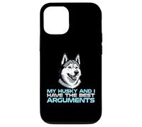 Mon Husky et Moi Avons Les Meilleurs Arguments avec Le propriétaire du Chien Coque pour iPhone 12/12 Pro