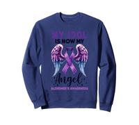 Mon Idole est désormais Mon Ange du Mois de Sensibilisation à la maladie d'Alzheimer Sweatshirt