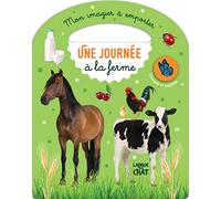 Mon imagier à emporter - Une journée à la ferme - Livre d'éveil - Imagier illustré - Dès 12 mois