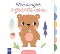 Mon imagier à grands rabats - Les animaux - Collectif - Yoyo Books - cartonné - Document jeunesse