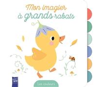 Mon imagier à grands rabats - Les couleurs