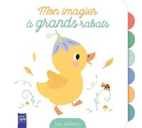Collectif – Mon imagier à grands rabats – Les couleurs – Cartonné