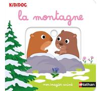 Mon imagier animé Kididoc - la montagne - nouvelle édition - Dès 1 an