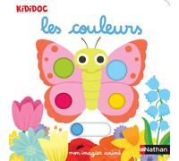 Mon imagier animé les couleurs - Nathalie Choux - Nathan - cartonné - Album éveil dès la naissance