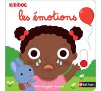Mon imagier animé Kididoc – Les émotions – Nouvelle édition – Dès 1 an – Nathan
