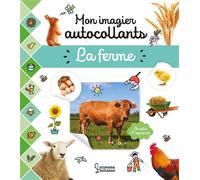 Mon imagier autocollants - La ferme - Collectif - Larousse - broché - Livre-jeu