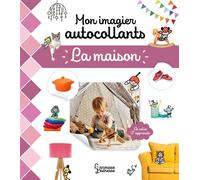 Collectif – Mon imagier autocollants – La Maison – Broché