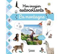 Collectif – Mon imagier autocollants – La montagne – Larousse – broché