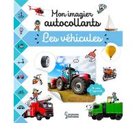 Collectif – Mon imagier autocollants – Les véhicules – Broché