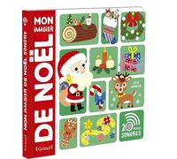 Mon imagier de Noël - Imagier avec 20 puces sonores - dès 1 ans Relié - Illustré, 8 octobre 2020
