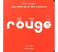 Mon imagier des chiffres et des couleurs rouge