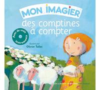 Collectif, Olivier Tallec (illustration) – Mon imagier des comptines à compter – Livre CD