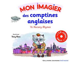 MON IMAGIER DES COMPTINES ANGLAISES LIVRE-CD
