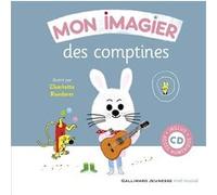 Mon Imagier des Comptines – Livre + 1 CD audio – Gallimard