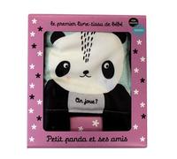Surya Sajnani – Mon imagier doudou : Petit panda et ses amis – Le premier livre en tissu de bébé