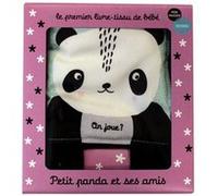 Surya Sajnani – Mon imagier doudou : Petit panda et ses amis – Le premier livre en tissu de bébé