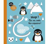 Mon imagier du bout du doigt - Hop ! On va voir les copains