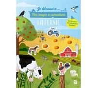 Mon imagier en autocollants - La ferme Collectif (Auteur)