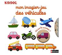 Mon imagier-jeu des véhicules - Kididoc dès 1 an