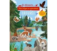 Mon imagier en autocollants : La forêt