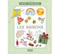 Mon imagier. Les saisons - Marina Pinato - Sassi - cartonné - Document jeunesse