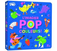 Aurore Carric – Mon imagier pop des couleurs – Document jeunesse – cartonné