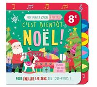 Mon imagier sonore a tirettes - c'est bientôt noël ! - Collectif - 1 2 3 Soleil - cartonné - Document jeunesse