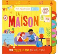 Mon imagier sonore à tirettes - la maison Kathryn Selbert (Illustration)