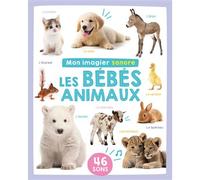 Collectif – Mon imagier sonore – bébés animaux – Cartonné – 1.2.3 SOLEIL!