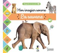 Mon imagier sonore - La savane