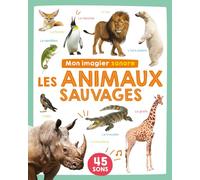 Mon imagier sonore - Les animaux sauvages