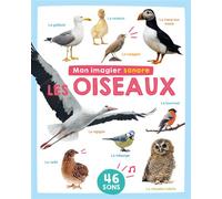Collectif – Mon imagier sonore : Oiseaux – 46 sons – Cartonné