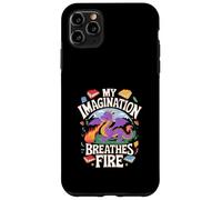 Mon Imagination respire Le Plaisir du Dragon de feu Coque pour iPhone 11 Pro Max