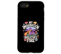 Mon Imagination respire Le Plaisir du Dragon de feu Coque pour iPhone SE (2020) / 7/8