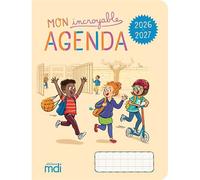 Mon incroyable agenda 2026-2027 - Lucile Saison - Mdi Eds - broché - Agenda