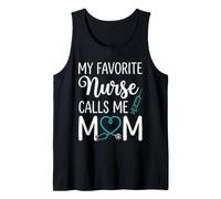 Mon infirmière préférée m'appelle Maman Une mère infirmière fière Débardeur