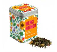 Mon instant thé - Merci Nounou fleurs