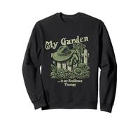 Mon Jardin avec des Plantes est ma thérapie de résilience Sweatshirt
