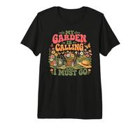 Mon Jardin m'appelle et Je Dois Devenir Jardinier de Fleurs T-Shirt Haut de Gamme