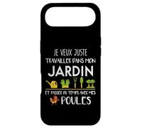 Mon Jardin Mes Poules Humour Jardinage Jardinier Potager Coque pour iPhone Air
