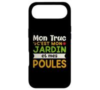 Mon Jardin Mes Poules Humour Jardinage Jardinier Potager Coque pour iPhone Air