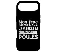 Mon Jardin Mes Poules Humour Jardinage Jardinier Potager Coque pour iPhone Air
