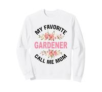 Mon Jardinier préféré Call Me Mom Jardinier de Jardin Sweatshirt