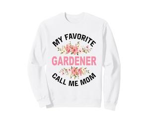 Mon Jardinier préféré Call Me Mom Jardinier de Jardin Sweatshirt