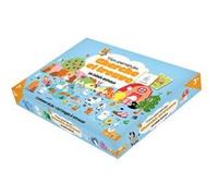 Mon jeu cherche et trouve des bébés animaux - coffret avec plateau et cartes Clémentine Dérodit (Illustration)