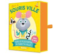 Auzou Jeu de cartes Mon jeu de Souris-Ville Multicolore