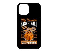 Mon Joueur de Basket-Ball préféré m'appelle Brother Assorti Coque pour iPhone 12 Mini